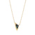 ANIA HAIE N049-03G Necklace with Triangular Abalone Stone Pendant