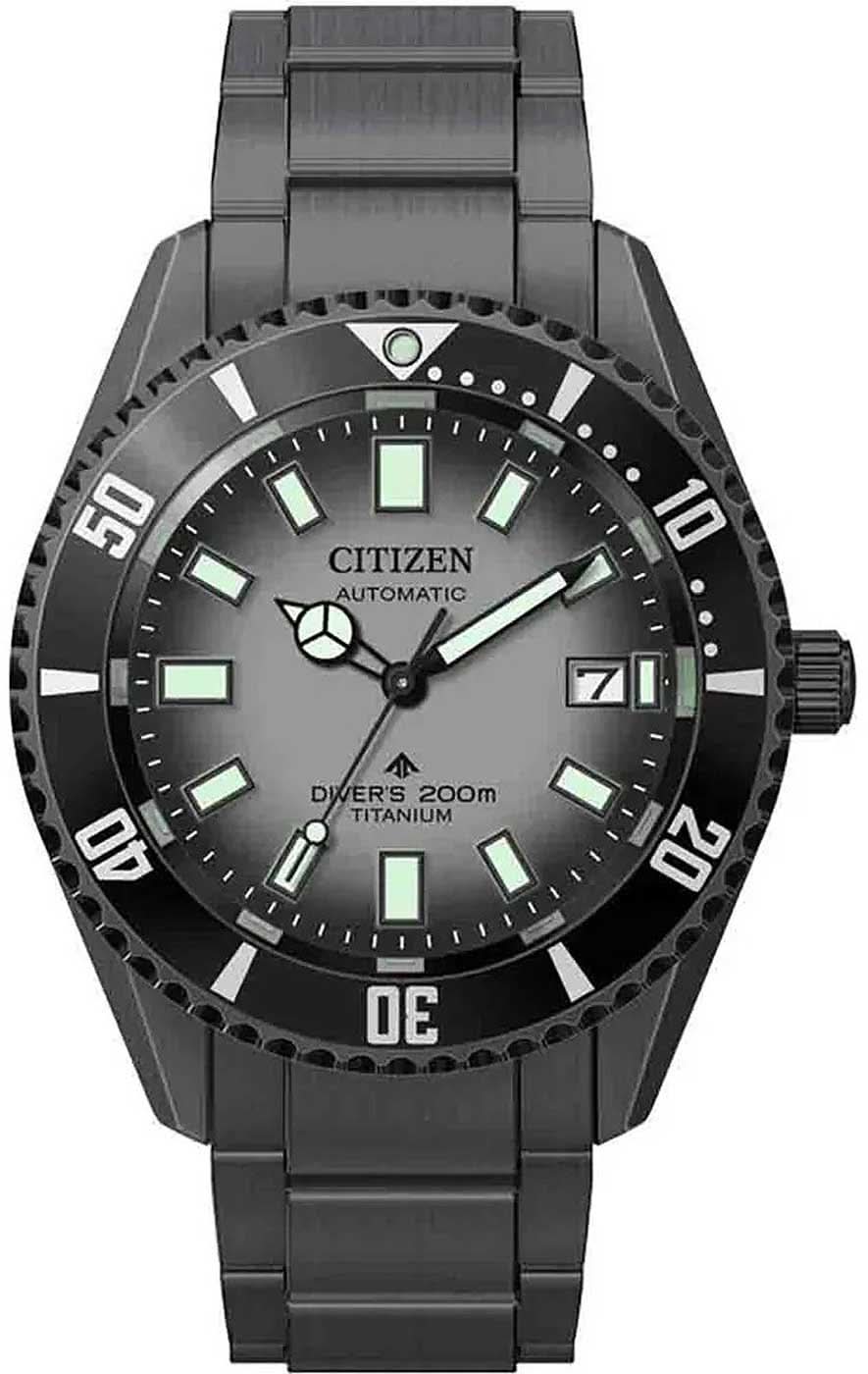 Citizen Promaster Marine NB6025-59H Men's Watch • Super Titanium • Automatic
