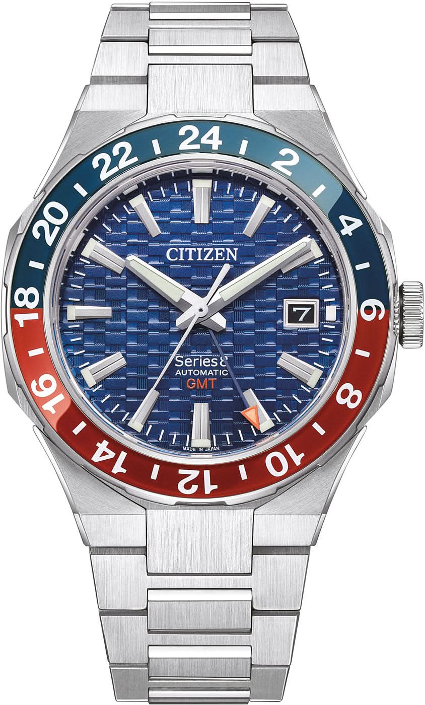 Citizen Series 8 NB6030-59L Men's Watch • GMT Automatic • Sapphire Crystal