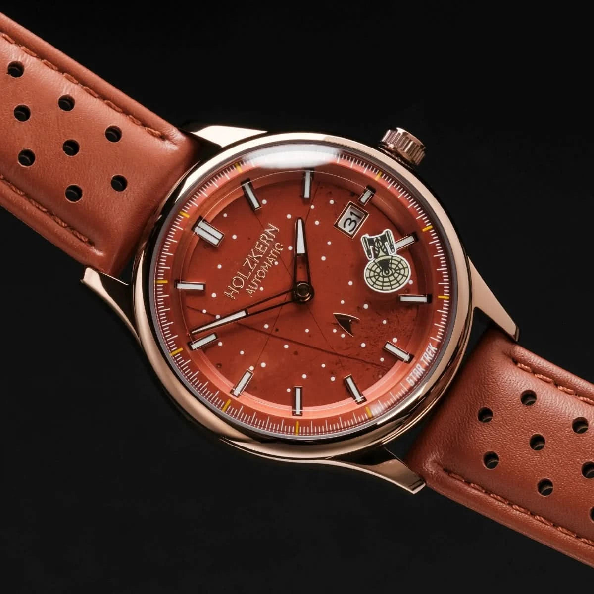 Holzkern NCC-1701 Watch • Unique Naturalness • Made of Wood and Stone