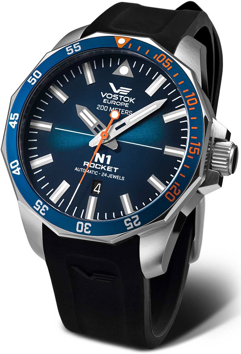 Vostok Europe Rocket N1 NH35A-225A615 Men's Watch • 20 ATM • K1 Glass
