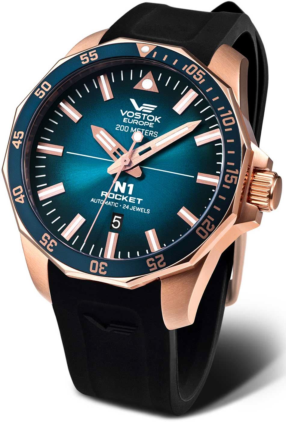 Vostok Europe Rocket N1 NH35A-225B616 Men's Watch • 20 ATM • Automatic
