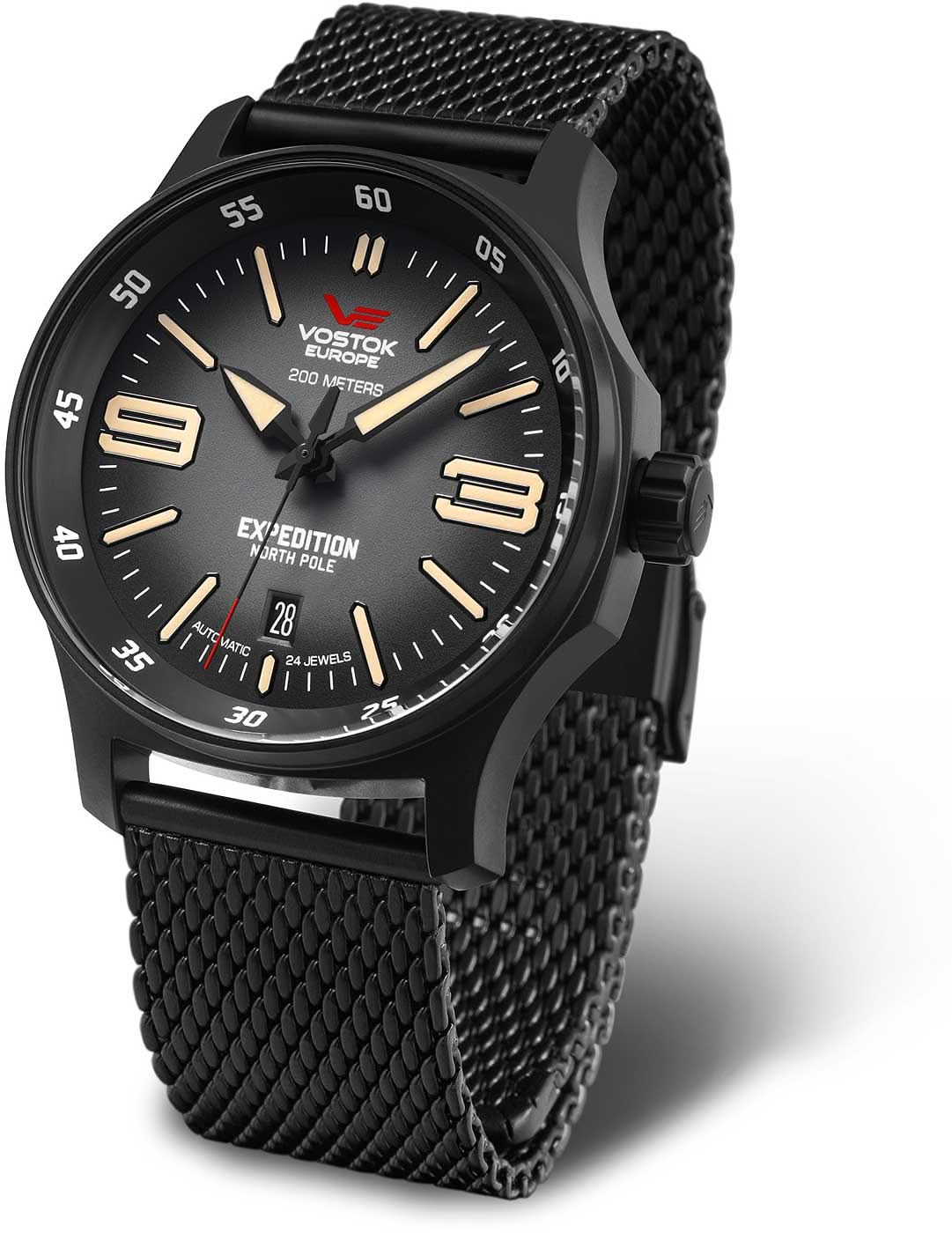 Vostok Europe Expedition North Pole 1 YN55-592C554B Men's Watch • Extreme Robustness • K1 Safety Glass