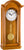 JVD Wall Clock 62.5x24x15 cm Wood • Radio-Controlled Movement • Westminster Chime