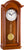 JVD Wall Clock 63x24x15 cm Wood • Radio-Controlled • Pendulum