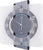JVD Wall Clock 37x31x5.2 cm Wood, Glass • Silent Quartz Movement • Modern Design