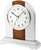 JVD Table Clock 24x21.6 cm Wood • Silent Quartz Movement • Elegant Design