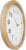 JVD Wall Clock 31 cm Ø Wood • Silent Quartz Movement • Real Wood Design