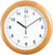 JVD Wall Clock 29.5x29.5x5 cm Plastic • Silent Quartz Movement • Timeless Design
