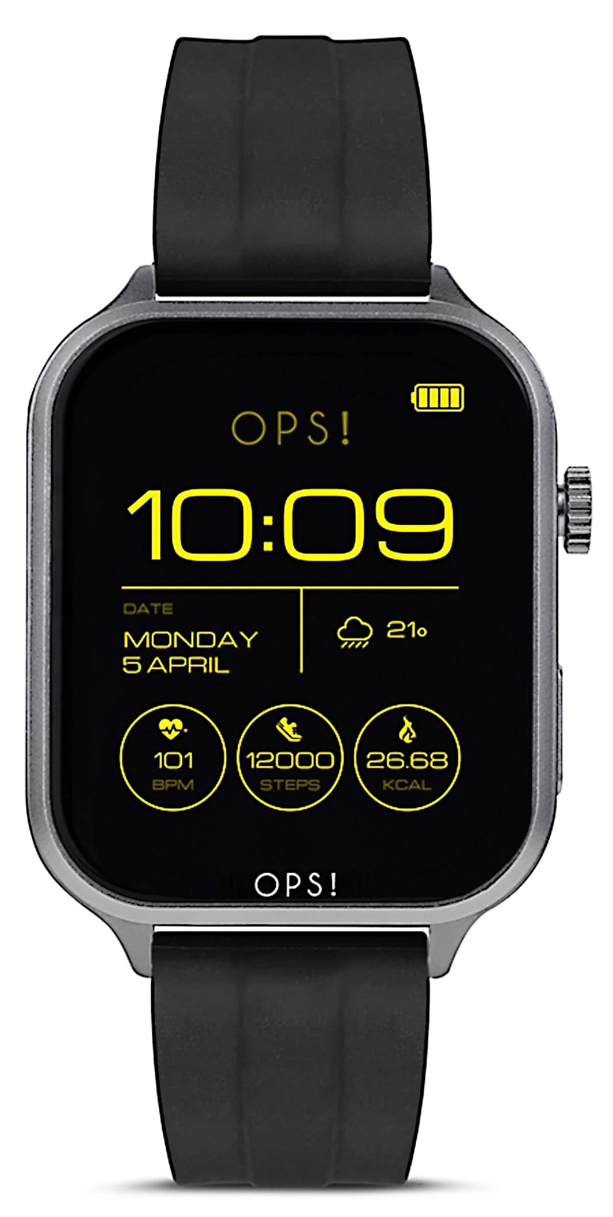 OPS! Smart Call Max OPSSW-50 Unisex Smartwatch • Italian Pop Spirit • Smart Call