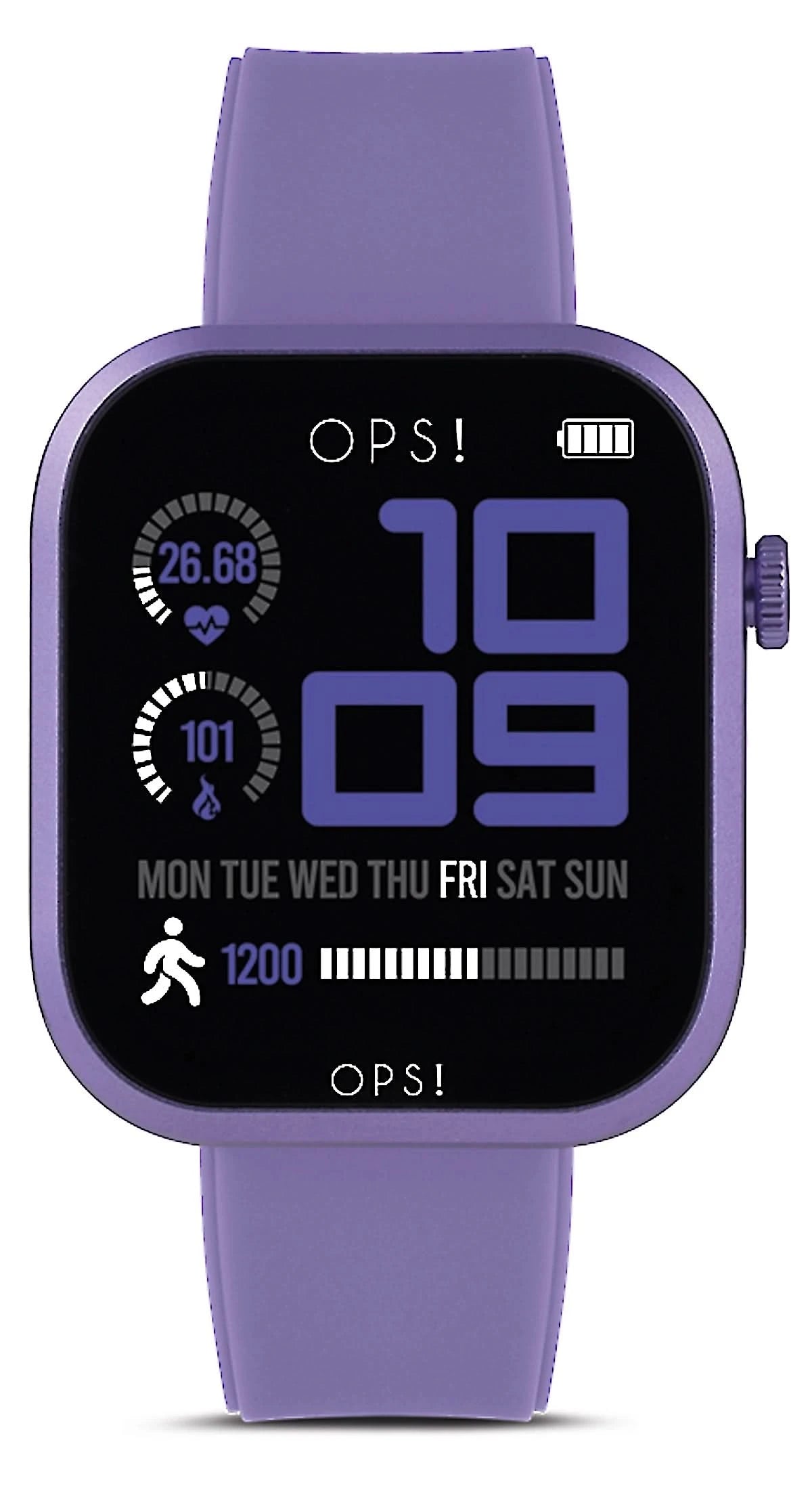 OPS! SMART CALL PRO OPSSW-56 Unisex Smartwatch • Italian Pop Design • Call & Fitness