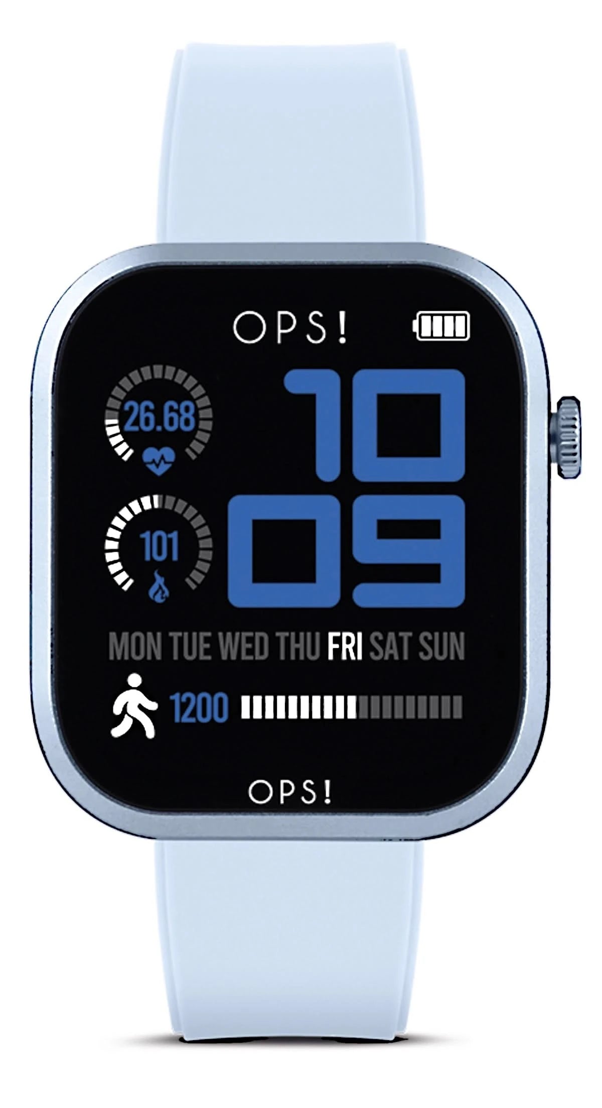 OPS! SMART CALL PRO OPSSW-57 Unisex Smartwatch • Italian Design • AMOLED Display