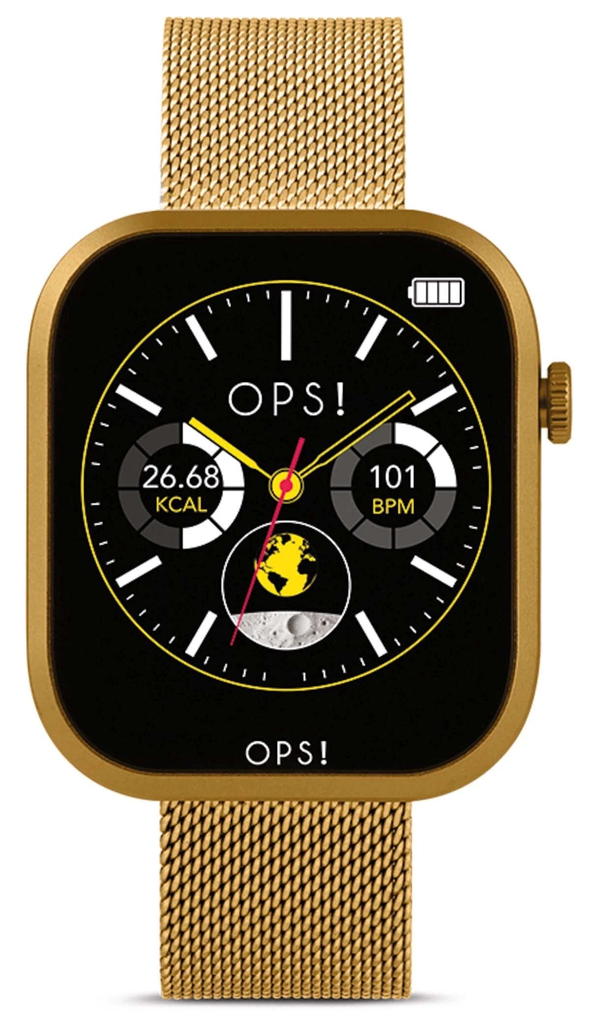 OPS! SMART CALL PRO OPSSW-61 Unisex Smartwatch • Pop Design • Call & Fitness
