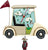 Allen Designs Wall Clock 29x25x5 cm Plastic • Fun Golf Design • With Swinging Pendulum