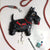 Allen Designs Wall Clock 38.1x29.2x5.1 cm Plastic • Unique Scottie design • Precise quartz movement