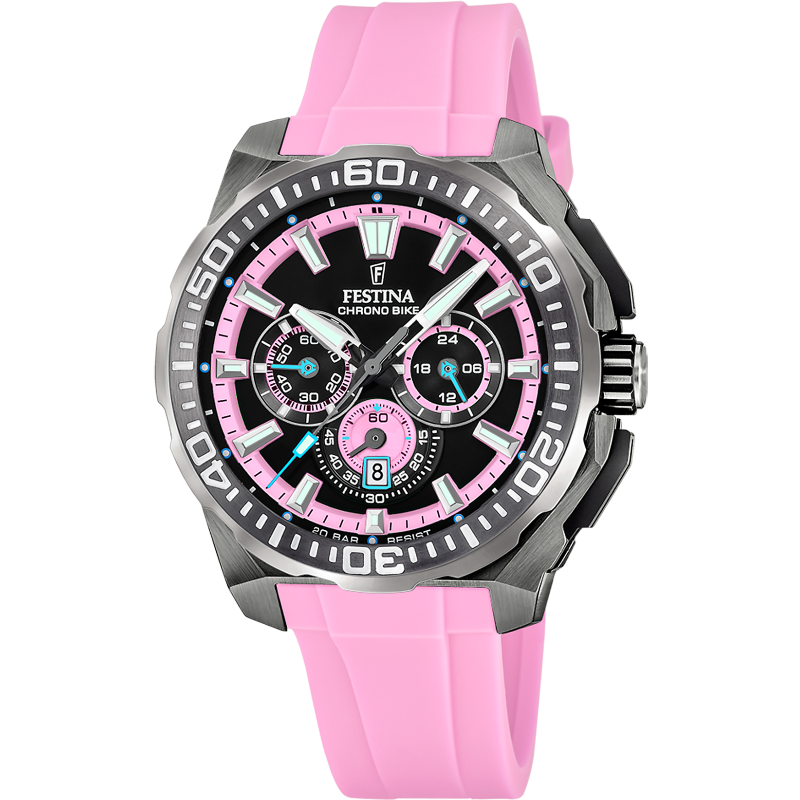 Festina Chrono Bike F20725/2 Men's Watch • Chronograph with 20 ATM • Precise Quartz Movement