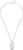 Necklace with Razor Blade Pendant - Police Model: PEAGN0005501