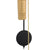 Hermle Wall Clock 62x15x10 cm Metal • Mechanical Movement • Chime