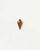 Akiro Single Earring with Gemstone - 18K Gold Plating
