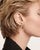 Kimi Single Earring with Gemstone Pendant - 18K Gold Plating