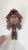 Rombach & Haas TRADITION 3460-N Wall Clock Wood (dark) • Mechanical 8-Day Movement • Hand-Carved Owl Clock