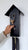 Rombach & Haas Classic SL35 H-2/G Wall Clock Black/Silver/Gold • Mechanical 8-Day Movement • Original Black Forest Cuckoo Clock