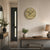 AMS W9701 Wall Clock Wood-Look Anthracite • Quartz Movement • Metal Numerals & Indices