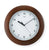 AMS Wall Clock 31x31x5 cm Wood • Radio-controlled • Solid wood frame