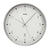 AMS Wall Clock 33x33x5 cm Aluminum • Radio-Controlled • Modern Design