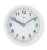 AMS Wall Clock 16x16x5 cm Plastic • Radio-controlled • Moisture-resistant
