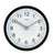 AMS Wall Clock 16x16x5 cm Plastic • Radio Controlled • Ideal for the Bathroom