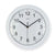 AMS Wall Clock 30x30x4 cm Plastic • Radio-controlled • Modern Design