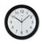 AMS Wall Clock 30x30x4 cm Plastic • Radio-controlled • Modern Design
