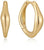 ANIA HAIE E044-03G Curved Hoop Earrings