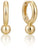 ANIA HAIE E045-02G Hoop Earrings with Ball Pendant