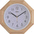Atlanta Wall Clock 26.5x26.5 cm Wood • Silent Radio-Controlled Movement • Classic Design