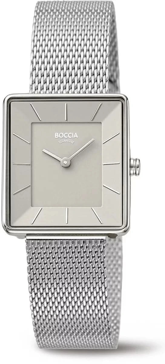 Boccia 3351-05 Women's Watch - Pure Titanium - Lightweight & Hypoallergenic