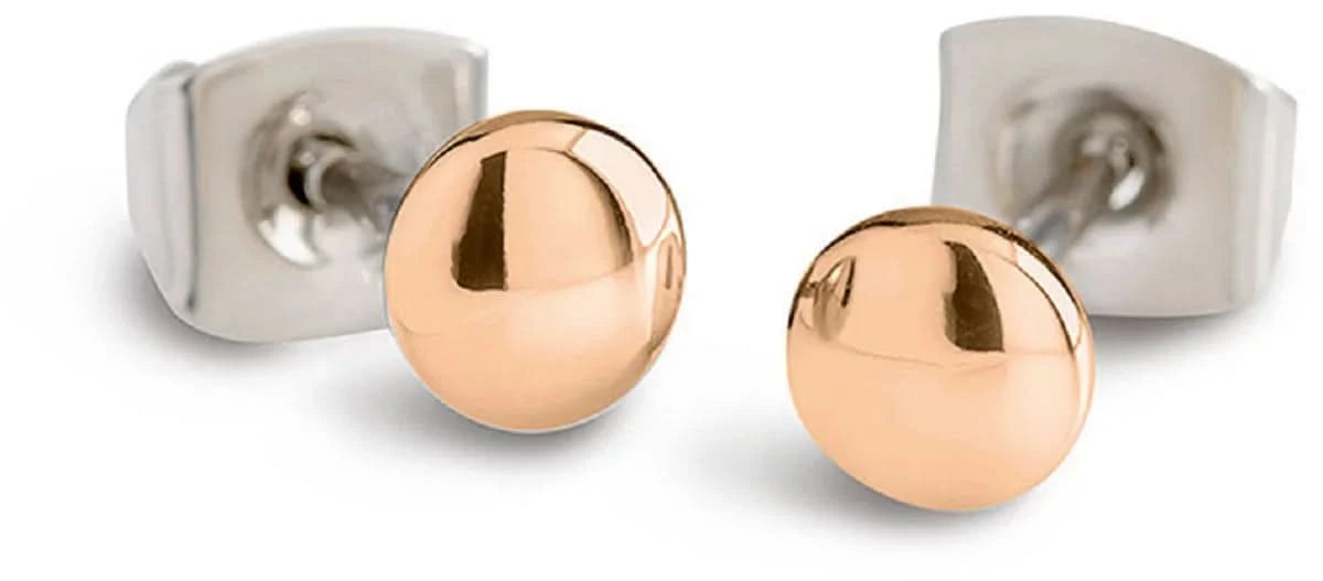 Rose gold-plated earrings - Boccia Jewelry Model: 05013-03