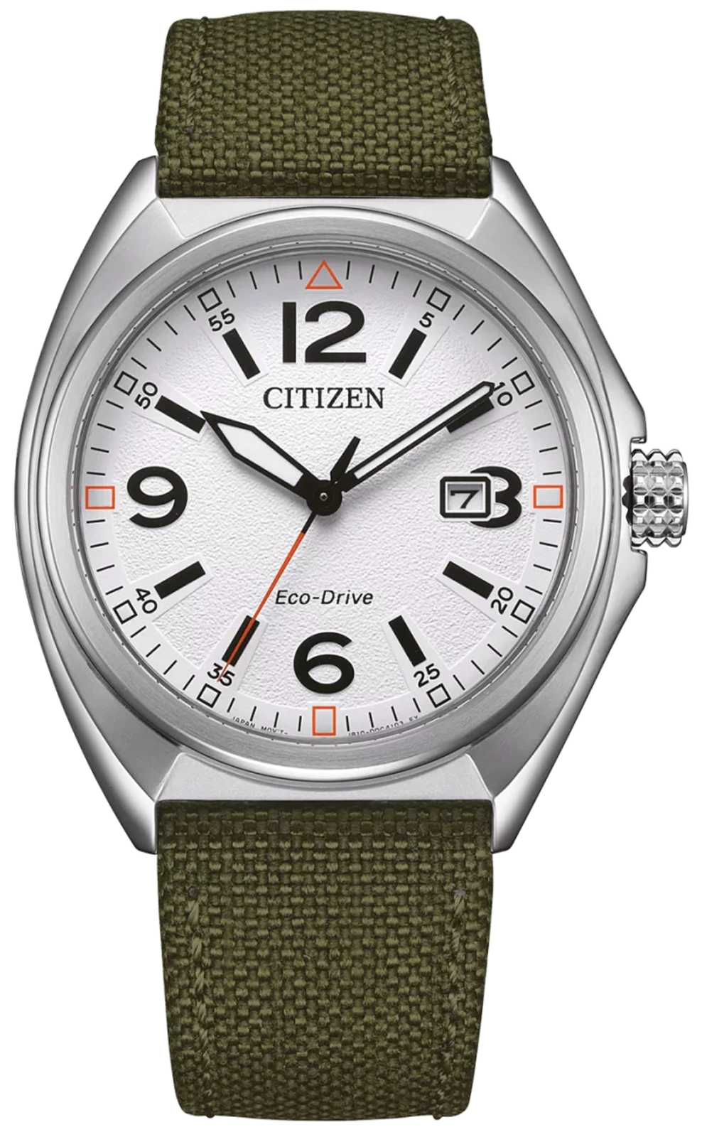Citizen AW1571-09A Men's Watch • Eco-Drive Solar • Textile Strap