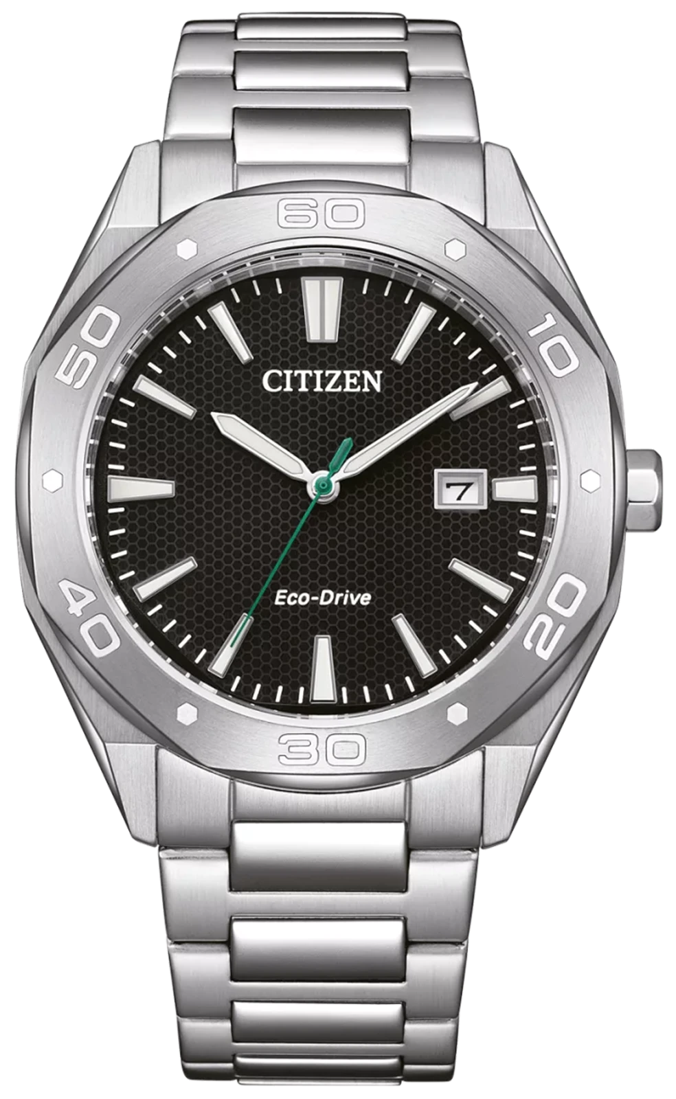 Citizen BM7631-52E Men's Watch • Eco-Drive Solar • Robust Stainless Steel Design