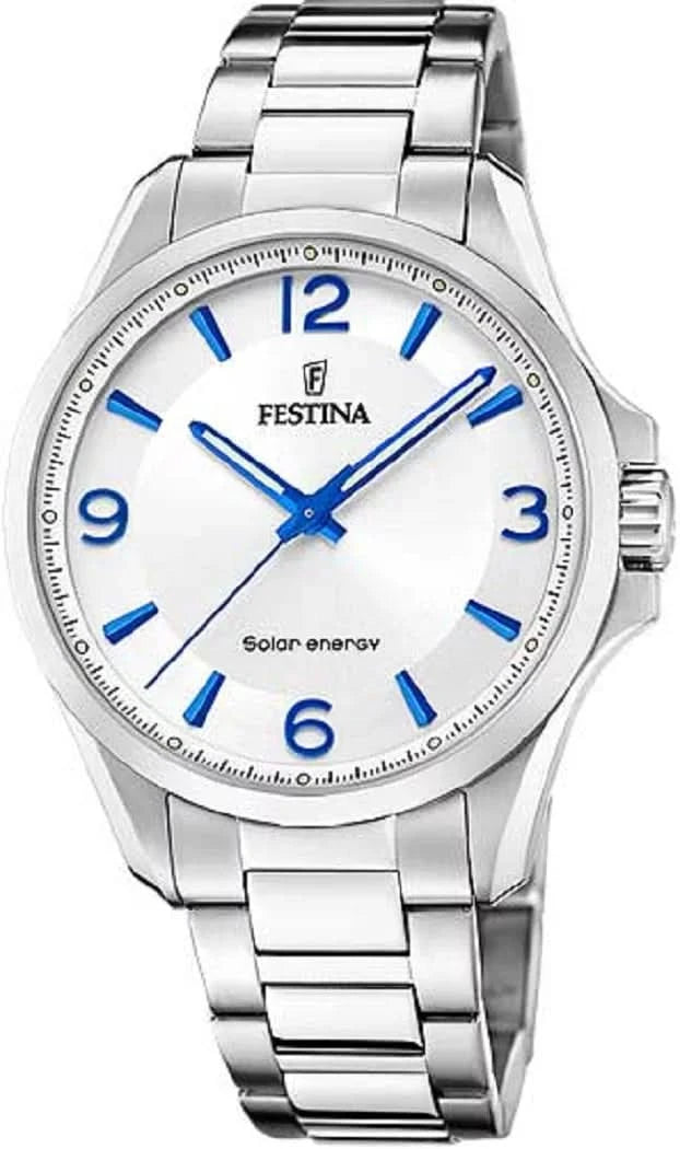 Festina Solar Energy F20656/1 Men's Watch • Solar • Stainless Steel