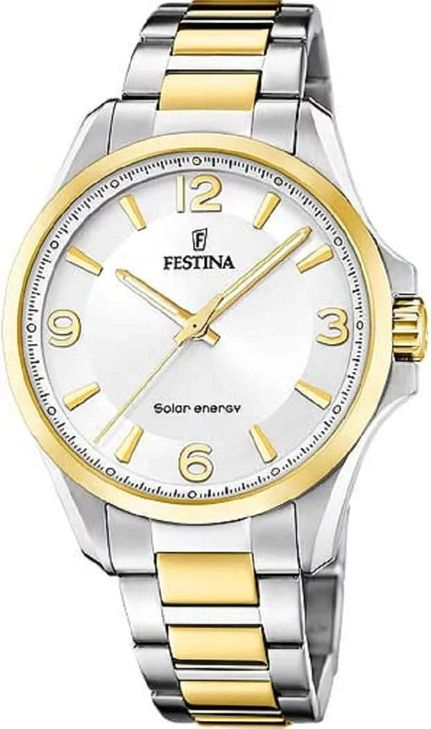 Festina Solar Energy F20657/1 Men's Watch • Solar • Bicolor