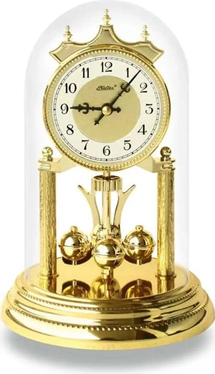 Haller Table Clock 23x15 cm Plastic • Quartz Movement • Oval Design