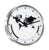 Hermle Wall Clock 30x30x5 cm Metal • Quartz Movement • Made in Germany