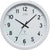 JVD Wall Clock 40 cm Ø Plastic • Radio-Controlled • Modern Design