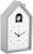 Karlsson Modern Cuckoo Alarm Clock 20x12x6cm Plastic • Chirping bird • Cuckoo call alarm