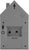Karlsson Modern Cuckoo Alarm Clock 20x12x6cm Plastic • Chirping bird • Cuckoo call alarm