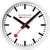 Mondaine Wall Clock 25 cm Ø Aluminum • Iconic Swiss Design • Silent Movement