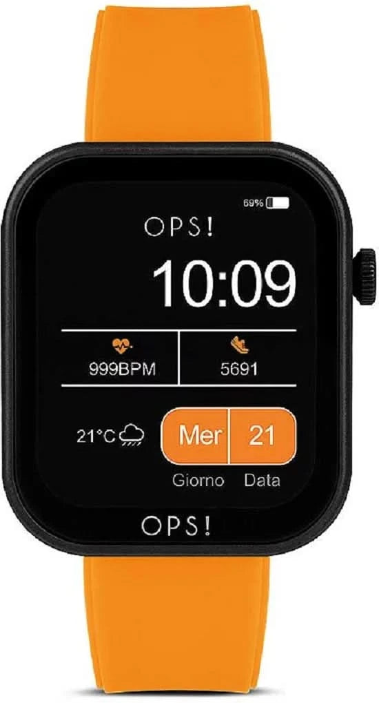 OPS! SMART ACTIVE CALL OPSSW-34 Unisex Smartwatch • Pop Spirit • Call & Fitness Functions