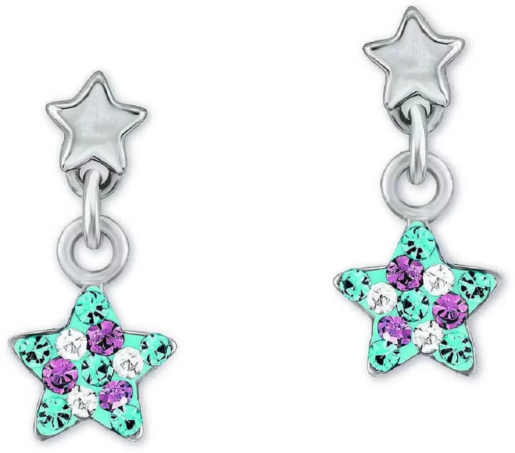 Princess Lillifee 2013176 Star Stud Earrings with Stones